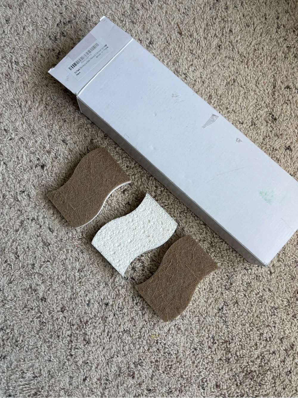15-Pack Natural Biodegradable Kitchen sponges NIB